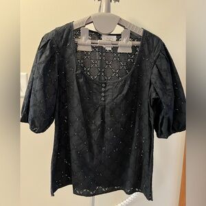 LOFT Women’s Eyelet Top